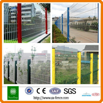 China supplier color steel fence panel design